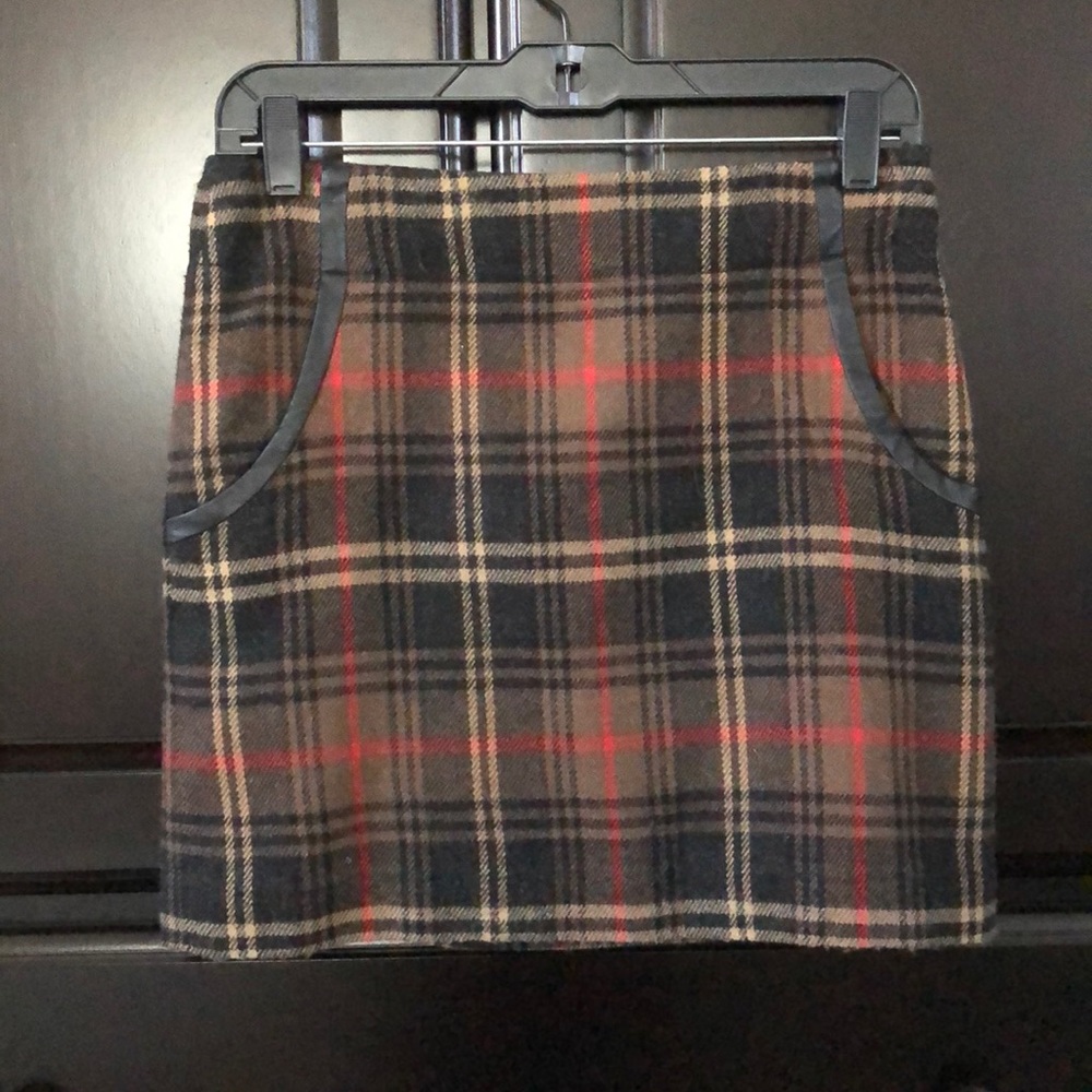 Plaid skirt